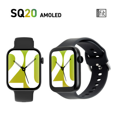 EnergyFit smartwatch SQ20 AMOLED | Nero
