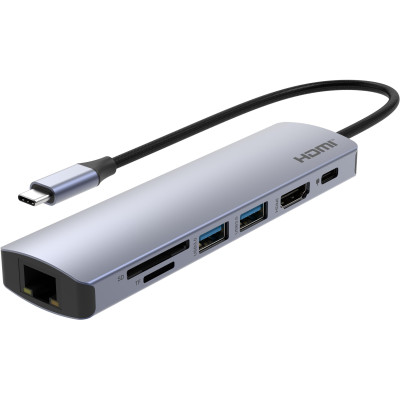 Adattatore da USB-C a HDMI, 4K60Hz , HDR + USB3.0-3.1-3.2 