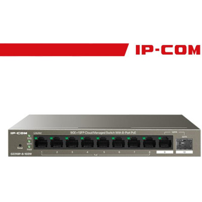 Switch IP-COM G3210P 8 porte PoE Gigabit