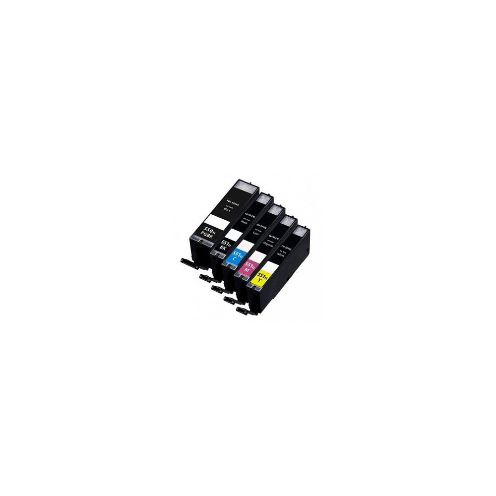 11ML Com for Canon Pixma IP7250,MG5450,MG6350CLI-551XLBK.