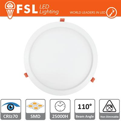 Downlight LED IP20 3W 6500K 180LM 110° FORO:75mm