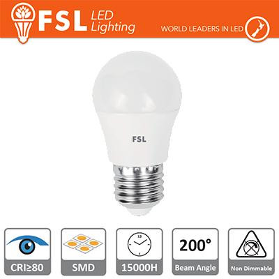 Lampada Sfera - 7,5W 4000K E27