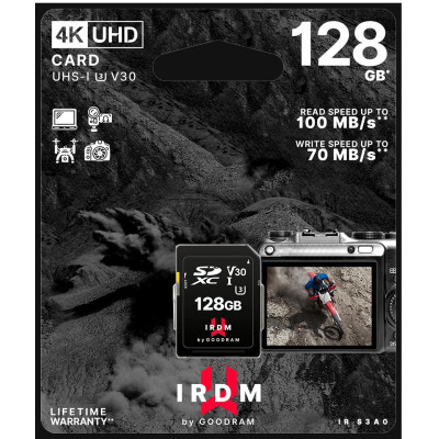 Scheda SD 128GB UHS I U3 Goodram - blister retail