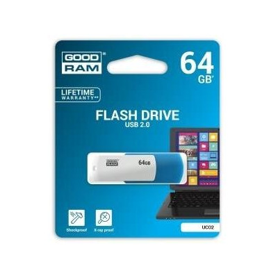 Pendrive GoodRAM 64GB UCO2 MIX USB 2.0 - retail blister