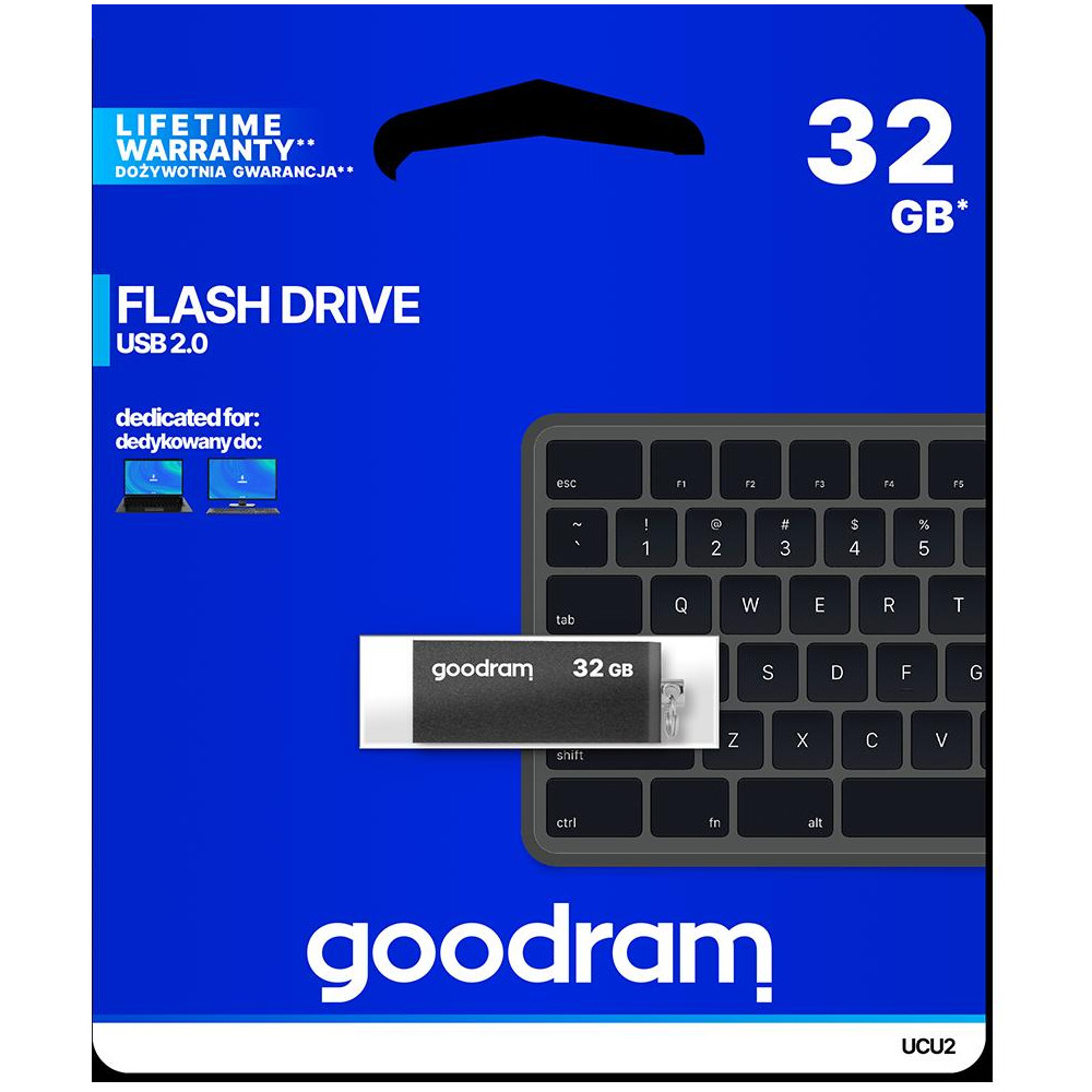 Pendrive GoodRAM 32GB UCU2 USB 2.0 - retail blister