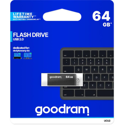 Pendrive GoodRAM 64GB UCU2 USB 2.0 - retail blister