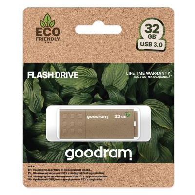 Pendrive GoodRAM 32GB UME3 GREEN USB 3.0 - retail blister