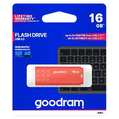 Pendrive GoodRAM 64GB UME3 orange USB 3.0 - retail blister