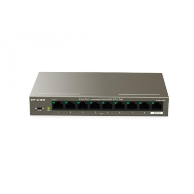 Switch desktop 9 porte 10/100 Mbps 8 Porte PoE F1109P-8-102W