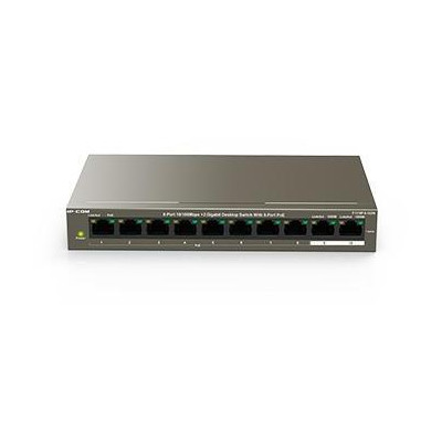 IP-COM F1110P 2 porte Gbps + 8 porte PoE 10/100Mbps switch