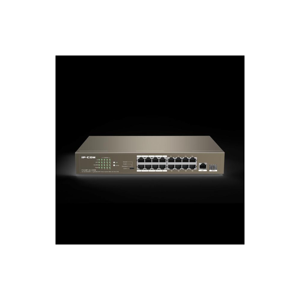 Switch 16 porte PoE 100Mb 1 porta 1Gbps + SFP F1118P-16-150W