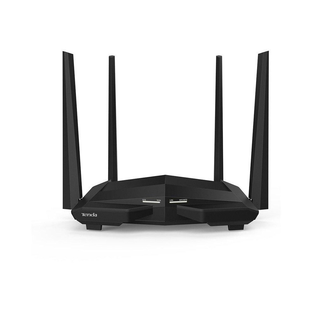 Tenda AC10U Smart Dual-Band Gigabit AC1200 WiFi Router USB