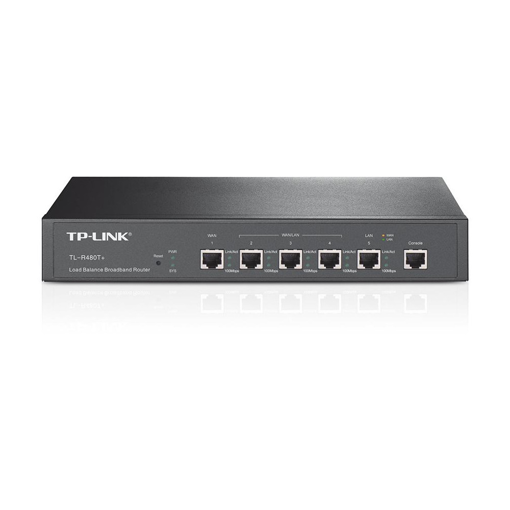 Load balance router fino a 4 WAN TP-Link TL-R480T+