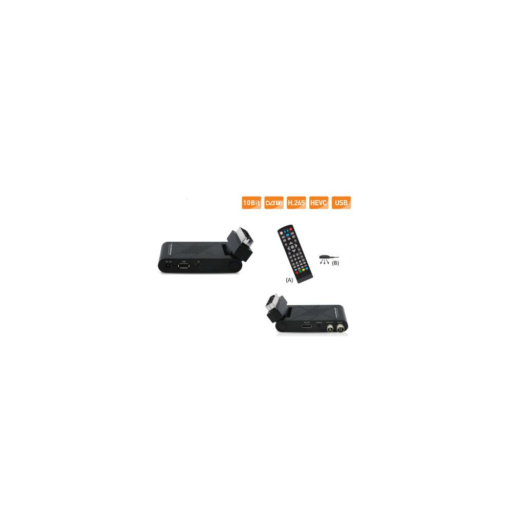 Decoder scart NORDEMENDE DVB-T2 H.265 HEVEC HD/FullHD 10bit