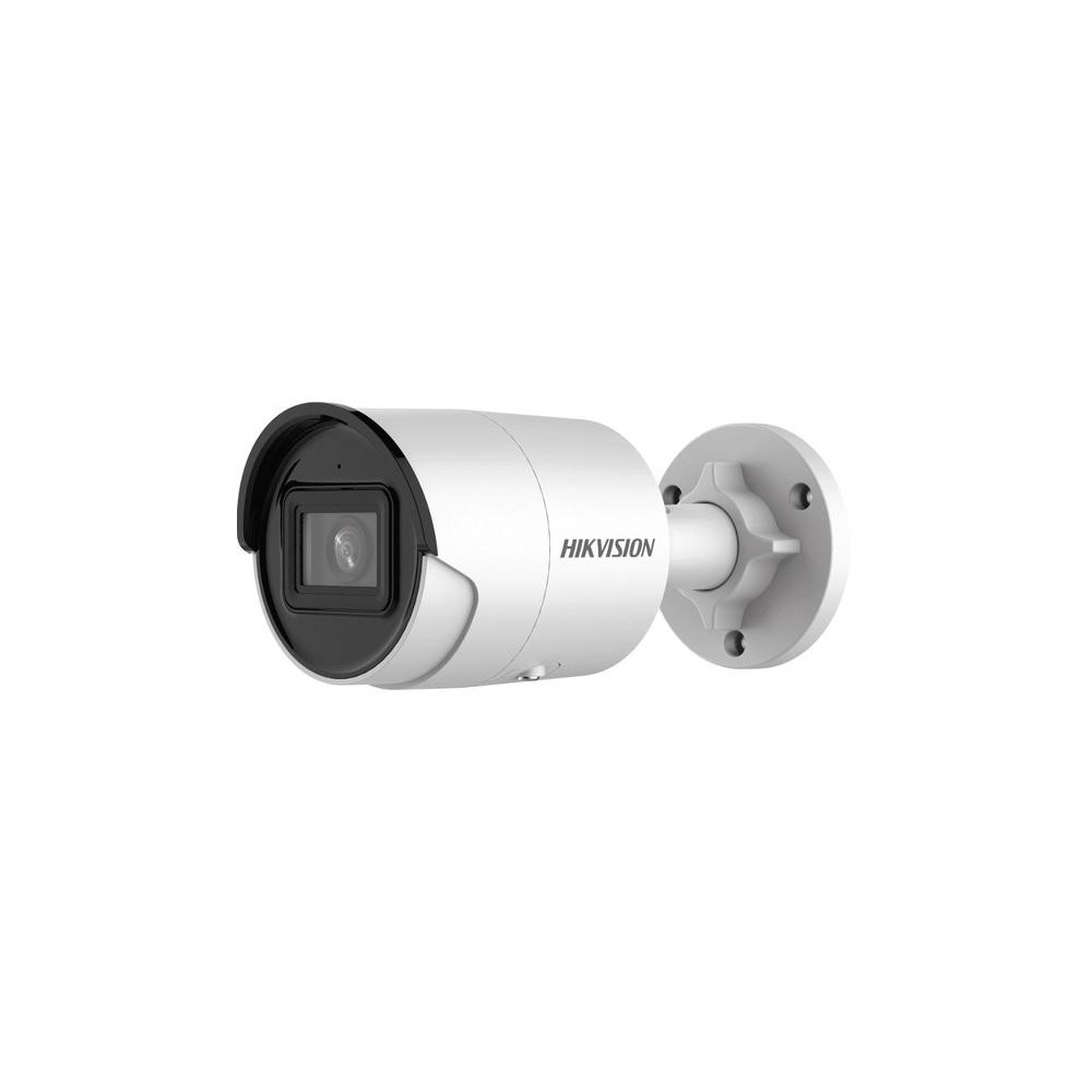 BULLET IP Hikvision 4MP, Ottica Fissa 2.8mm PoE,  ACUSENSE