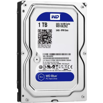 Western Digital HDD int.1TB WD10EZRZ, BLUE