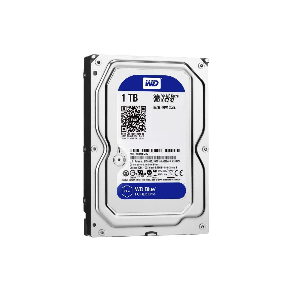 Western Digital HDD int.1TB WD10EZRZ, BLUE