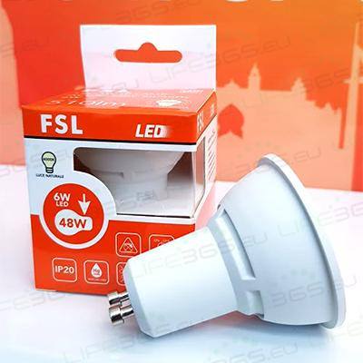 GU10 Lampadina LED - 3W 4000K 260LM 38° CRI80