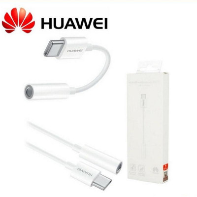 Adattatore Originale Huawei CM20 Tipo C / 3,5mm Bianco