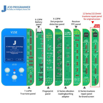 Programmatore JC V1SE versione completa con 8 schede