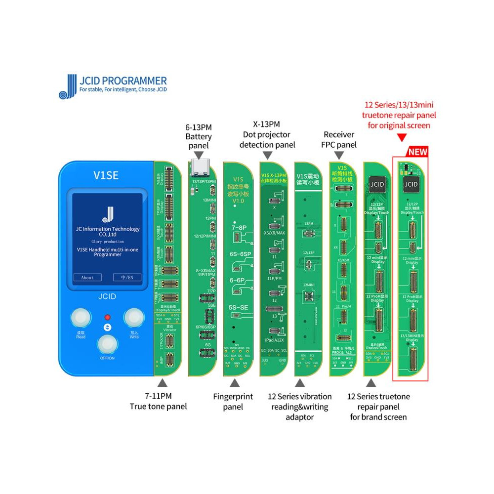 Programmatore JC V1SE versione completa con 8 schede