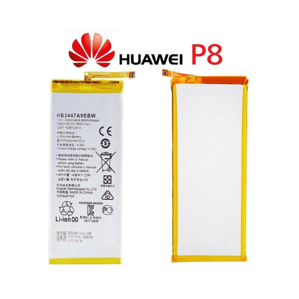 Huawei Batteria Originale HB3447A9EBW per P8