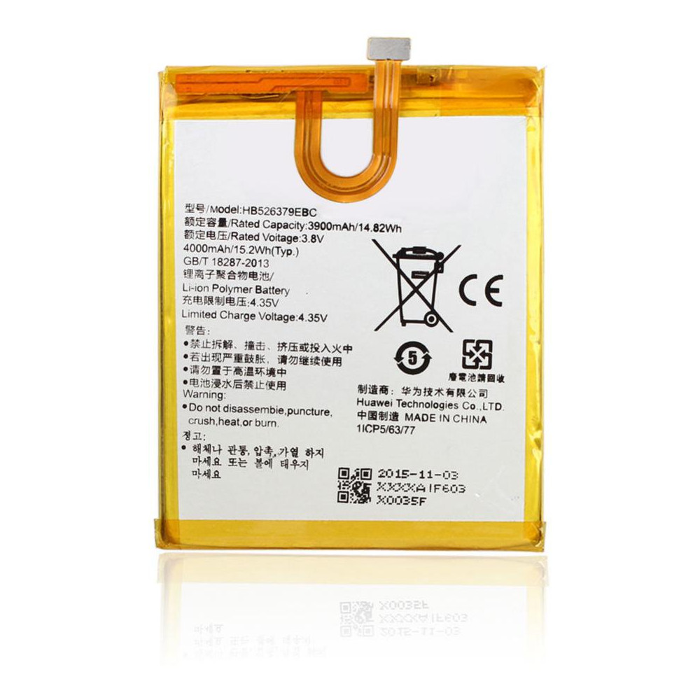 BATTERIA HUAWEI HB526379EBC per Y6 Pro - 4000 mAh Bulk