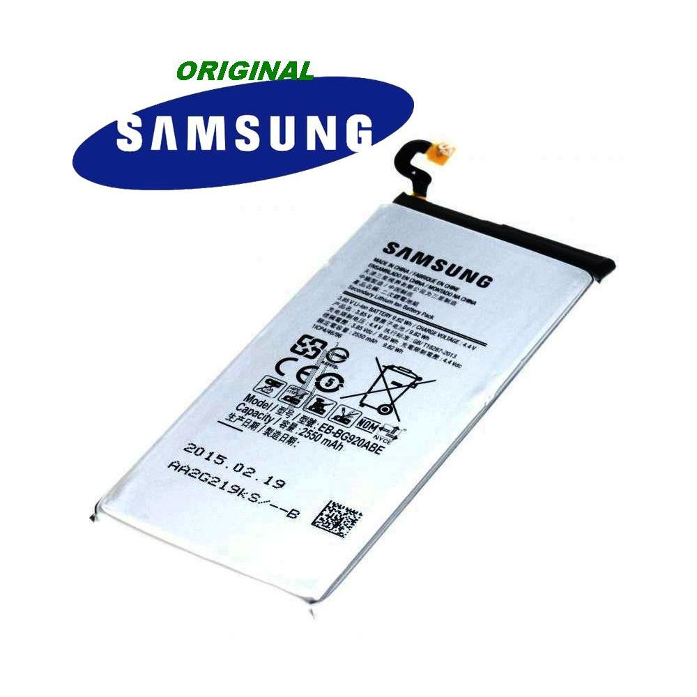 Batteria per Samsung Galaxy S6 Originale EB-BG920ABE 2550MAH