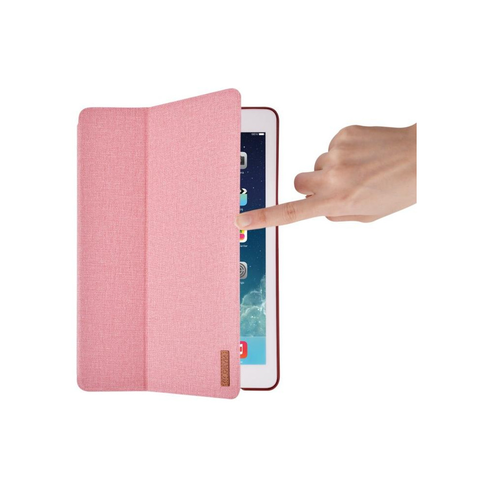 Cover Flax Flip Case per iPad Pro 10.5 in Pelle Rosa