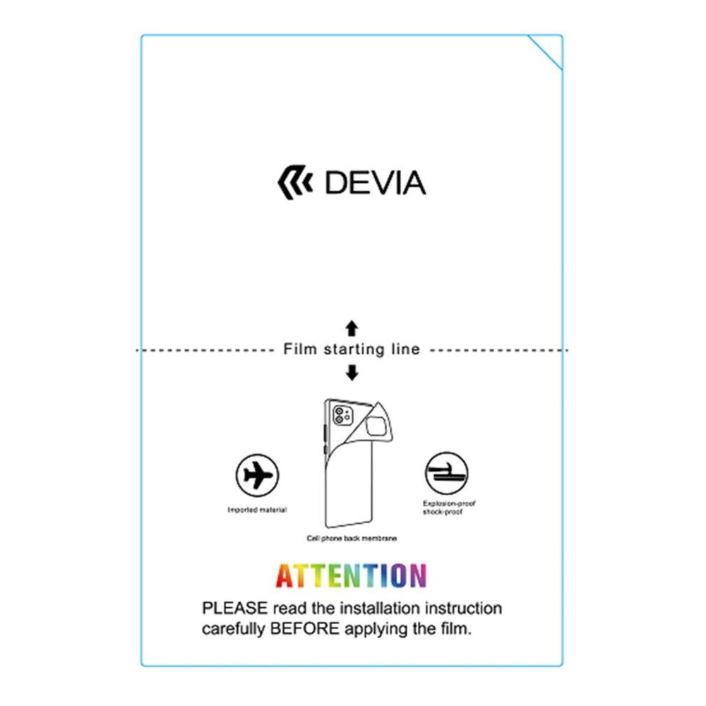 Pellicola Posteriore 12x18 TPU Anti Shock per plotter