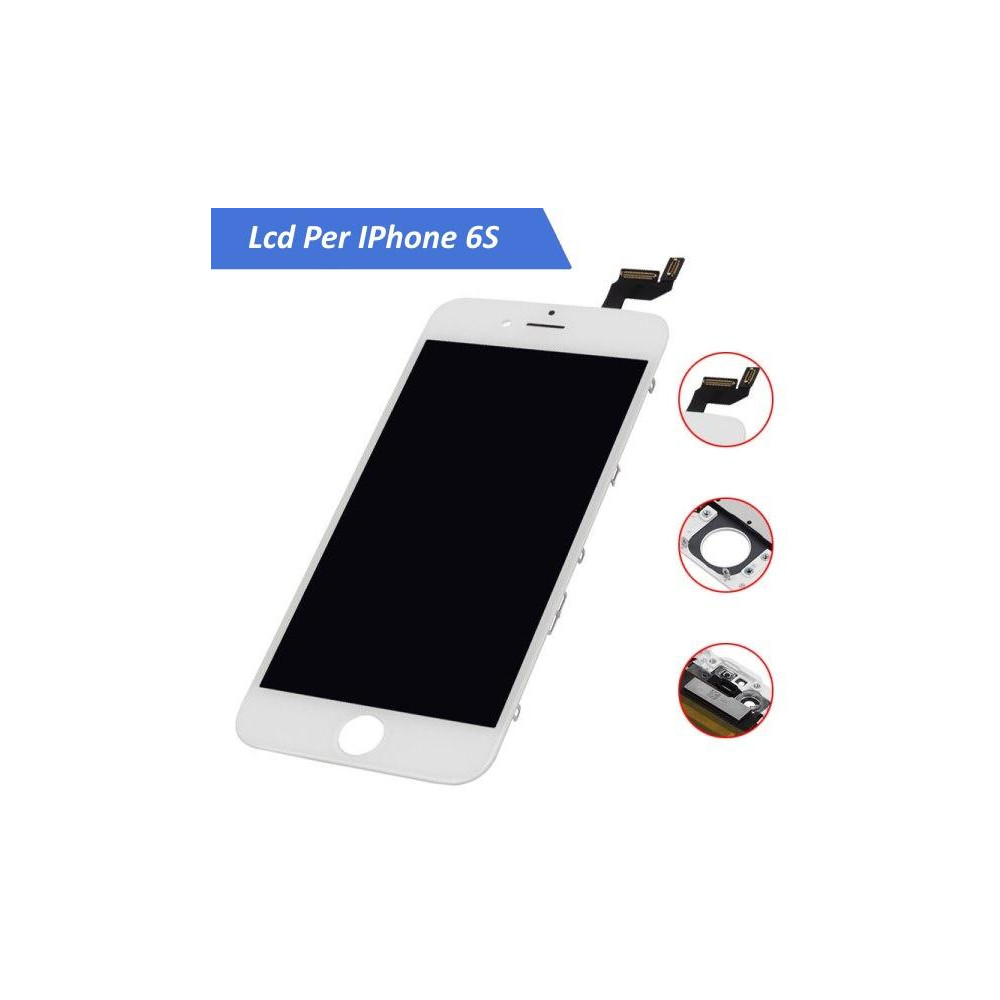 Display LCD Originale LG AAA+ per iPhone 6S Bianco