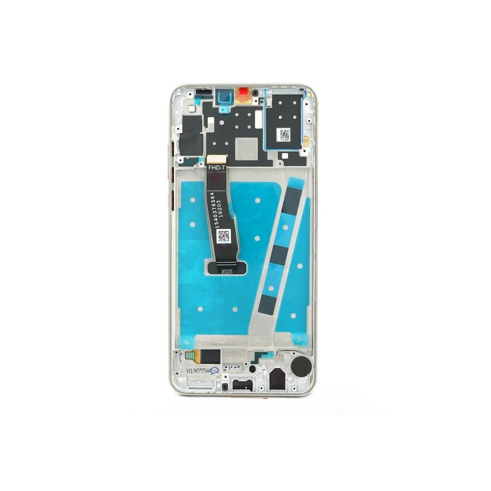 Lcd per Huawei P30 Lite per 48 Mpx LCD con Frame Bianco