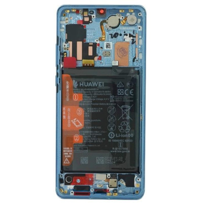 Lcd per Huawei P30 Pro Service Pack 02352PGE Aurora blue