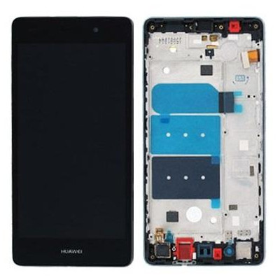 LCD + Touch Originale con Frame per Huawei P8 Lite Nero