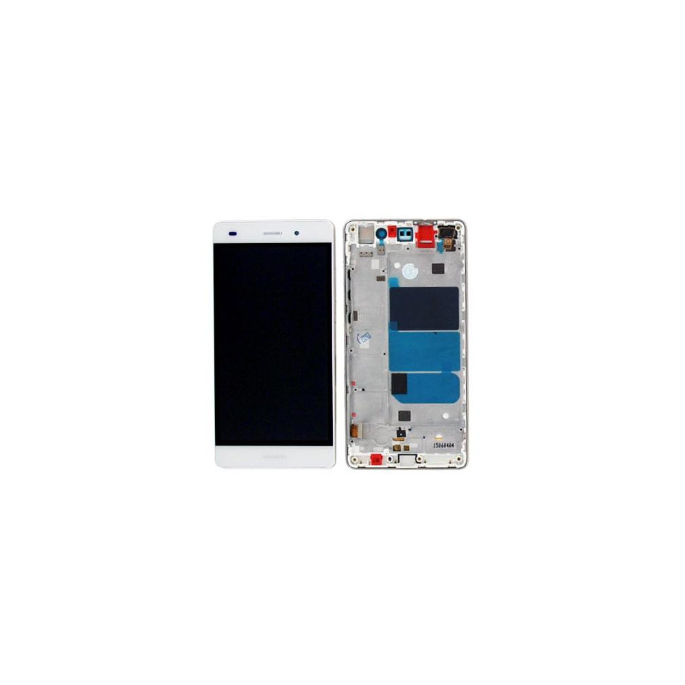 LCD + Touch Originale con Frame per Huawei P8 Lite Bianco