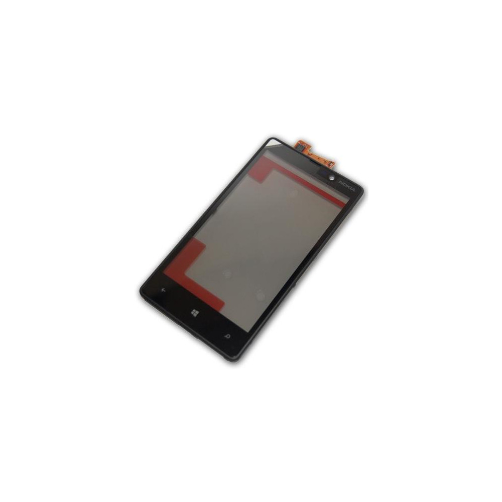 Touch Screen con Frame Nokia lumia 820