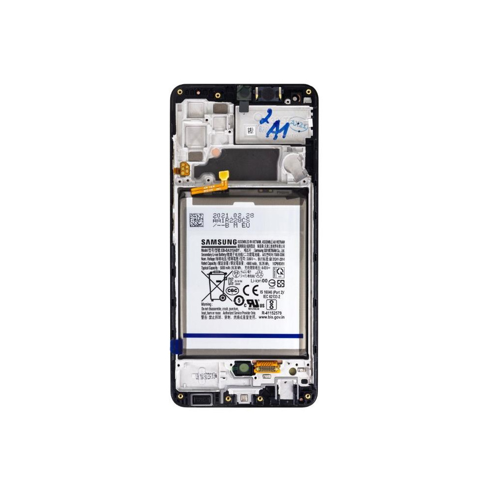 LCD Samsung A325 Service Pack Galaxy A32 4G + Batteria