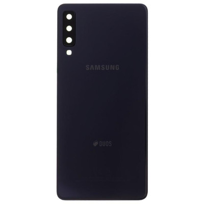 Cover Posteriore Samsung Galaxy A7 2018 SM-A750F Duos Nera