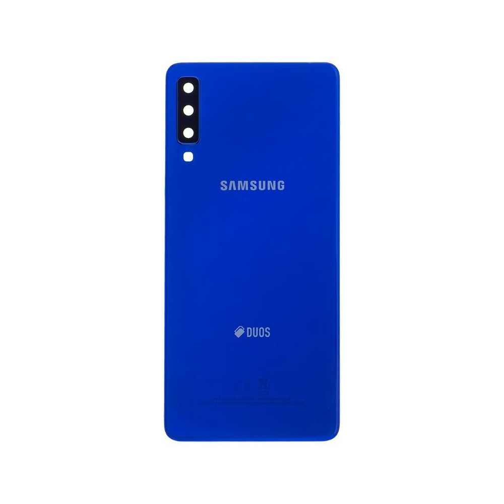 Cover Posteriore Samsung Galaxy A7 2018 SM-A750F Duos Blu