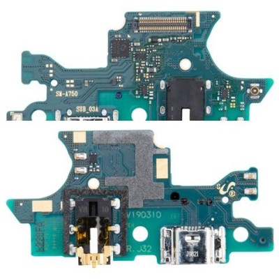 Circuito carica e dati Samsung A7 2018 Service P.GH96-12081A