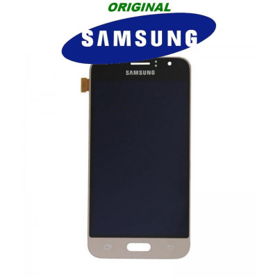 LCD ORIGINALE SAMSUNG J1 2016 GOLD SMJ120F GH9718224B