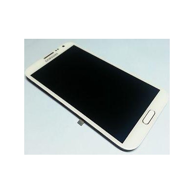 LCD+TOUCH ORIGINALE GALAXY NOTE2 LTE N7105 BIANCO GH9714114A