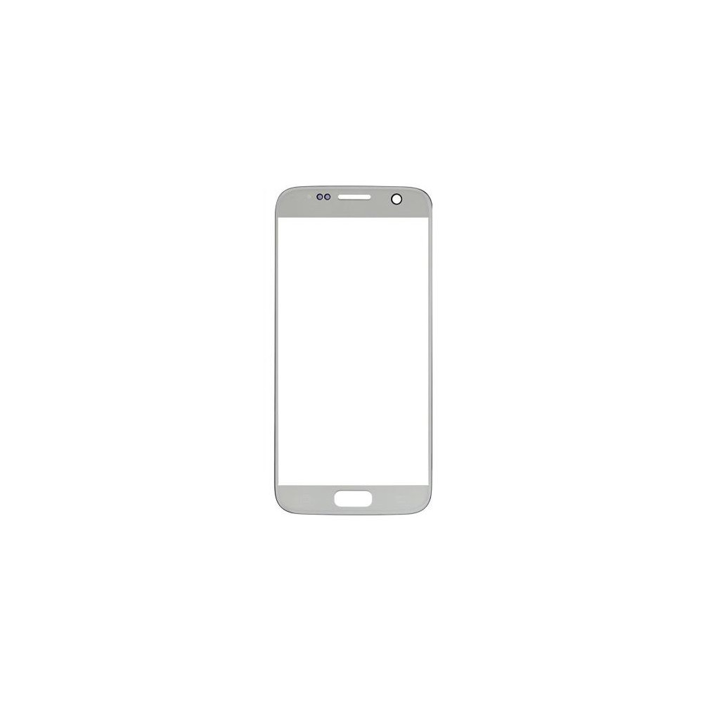 Vetro Touch per Samsung S7 Senza Logo Silver