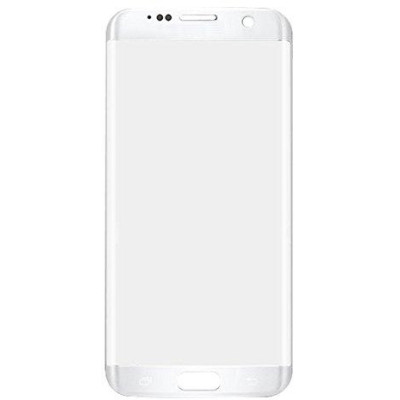 Vetro Touch per Samsung S7 Edge Senza Logo Bianco