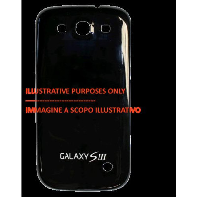 Cover Posteriore Per Samsung Galaxy S3 Nera