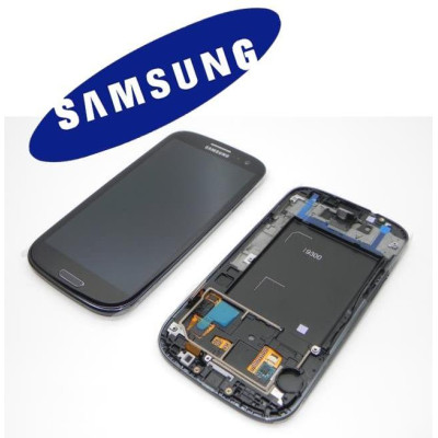 LCD + TOUCH SCREEN ORIGINALE SVC GT-I9300 NERO GH9713630E