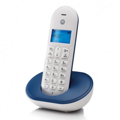 Telefono Cordless Dect Motorola T101 Blu