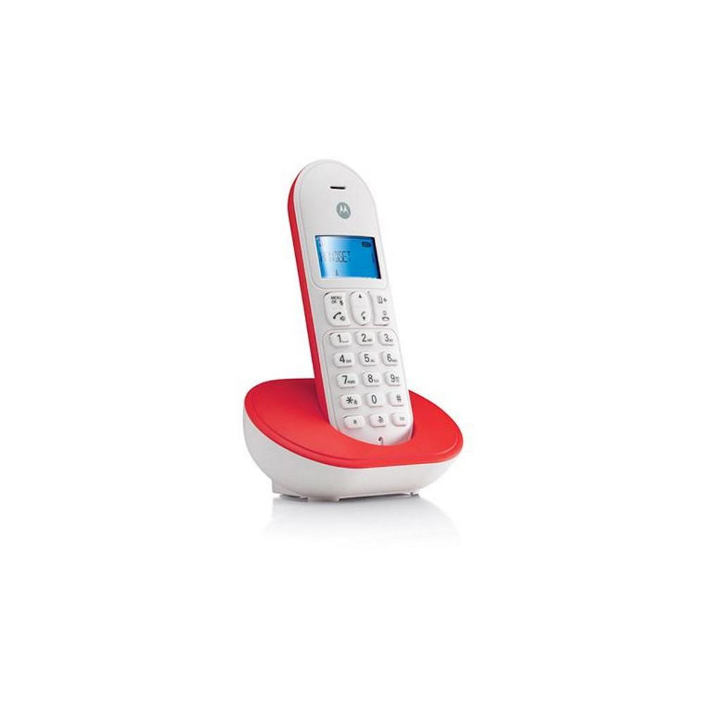 Telefono Cordless Dect Motorola T101 Rosso