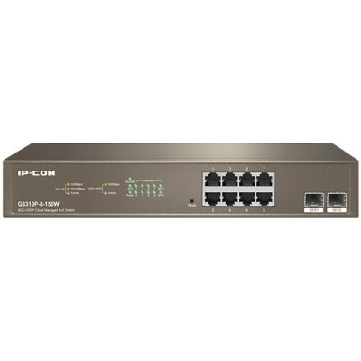 8GE+2SFP Cloud Managed PoE Switch