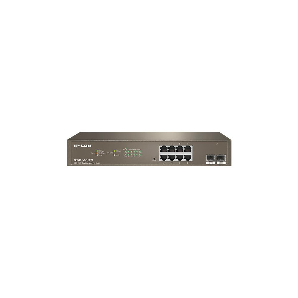 8GE+2SFP Cloud Managed PoE Switch